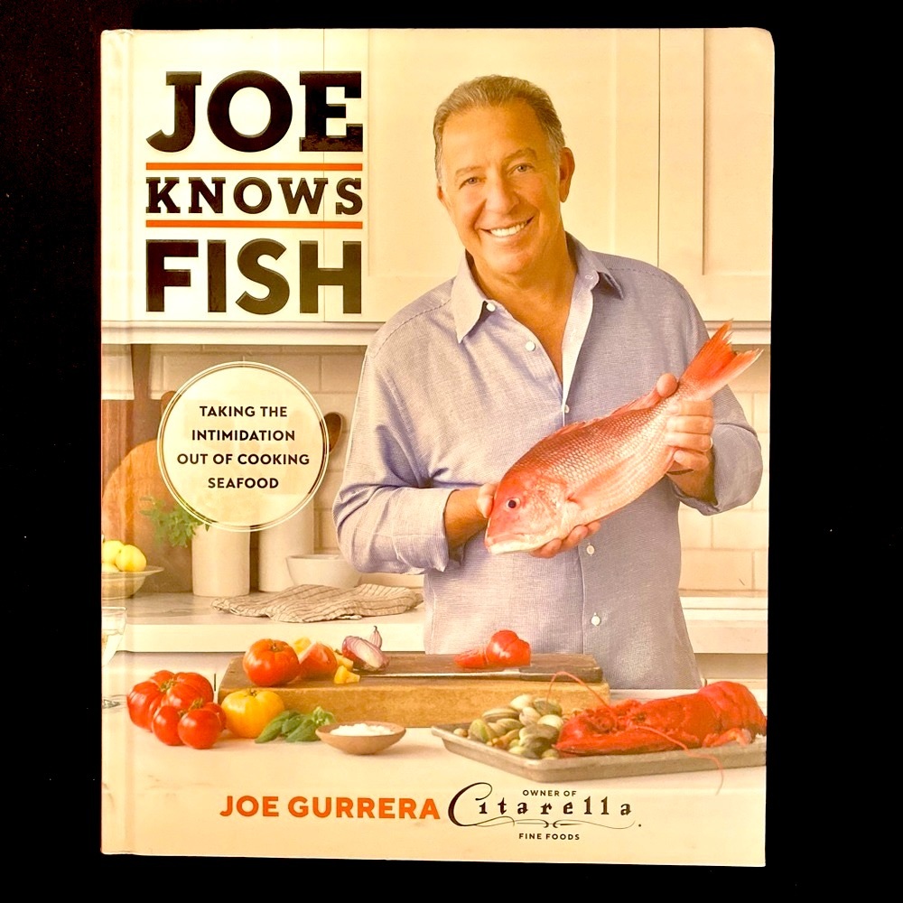Book :Joe knows fish. Joe Gurrera owner of Citarella fine foods.